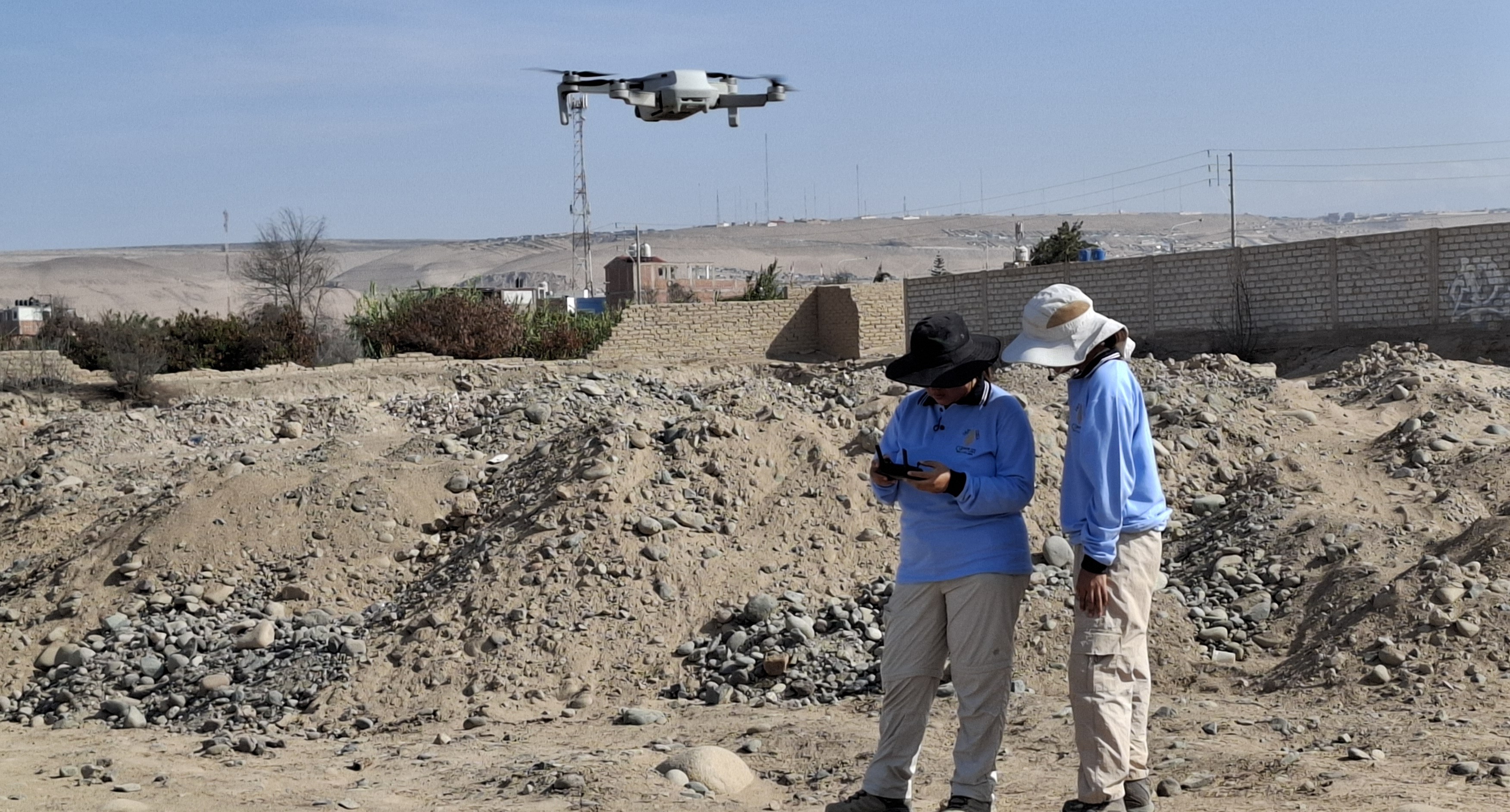 Drones en Arqueología
